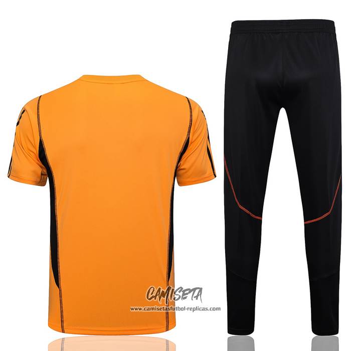 Chandal del SC Internacional 2023-2024 Manga Corta Naranja